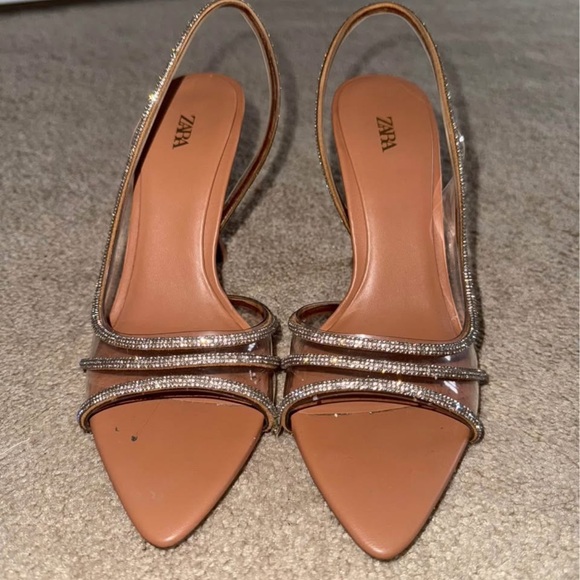 Zara Crystal wedding heel VIRAL HEELS! - Picture 2 of 3